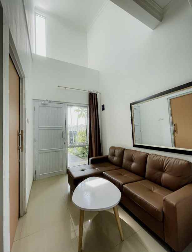 hunian asri konsep design jepang minimalis sawangan