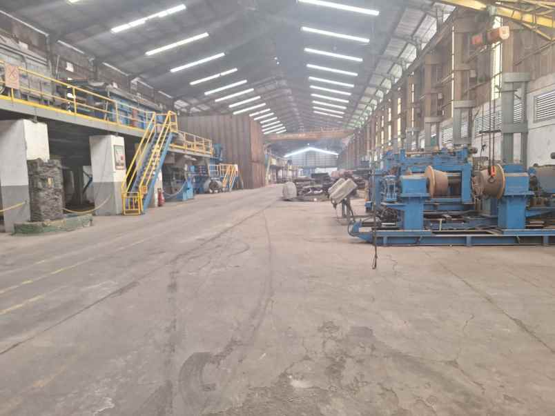 jual pabrik ex peleburan baja daerah manyar gresik