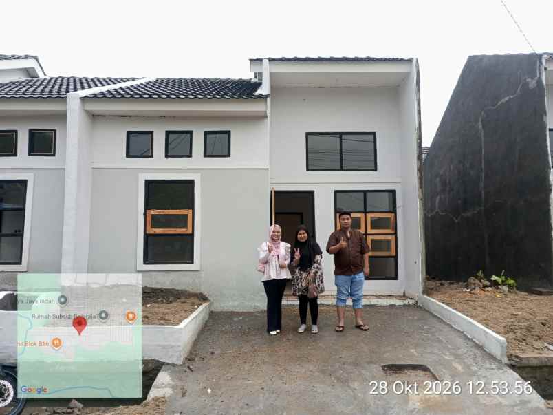 jual rumah subsidi siap huni di tangerang