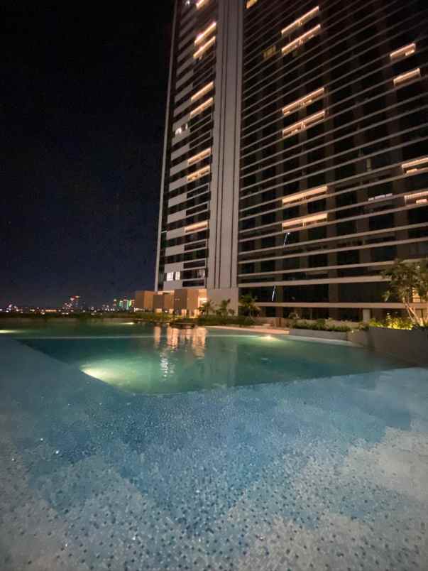 jual studio apartment collins boulevard serpong