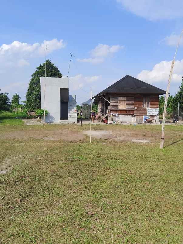 jual tanah garuda sakti km 8 surat shm dan skgr