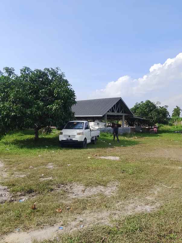 jual tanah garuda sakti km 8 surat shm dan skgr