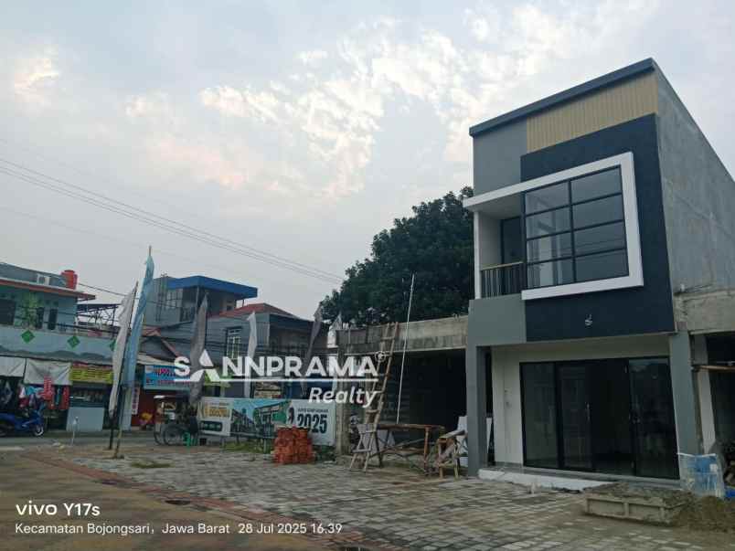 ruko 2 lantai 1 m an di bojongsari depok