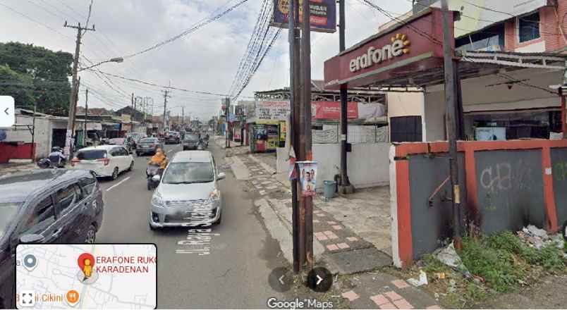ruko 2 lantai disewakan lokasi strategis di cibinong