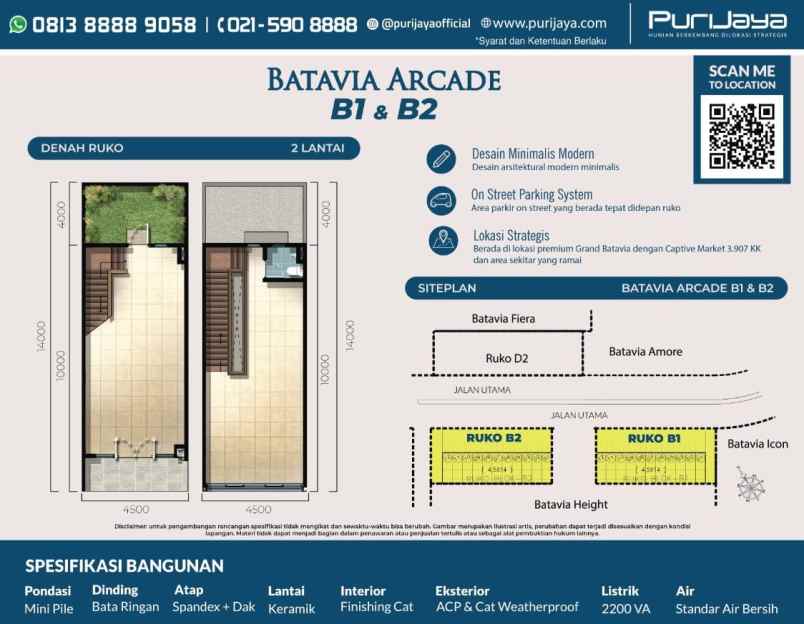 ruko grand batavia pasar kemis tangerang