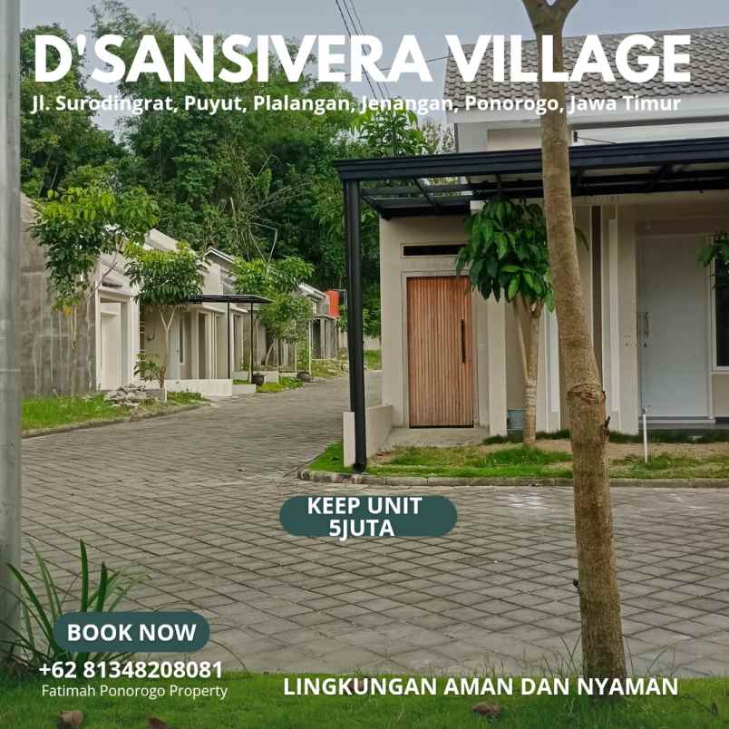 rumah asri dan nyaman ponorogo
