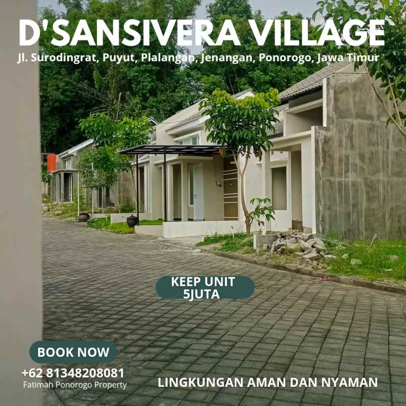 rumah asri dan nyaman ponorogo