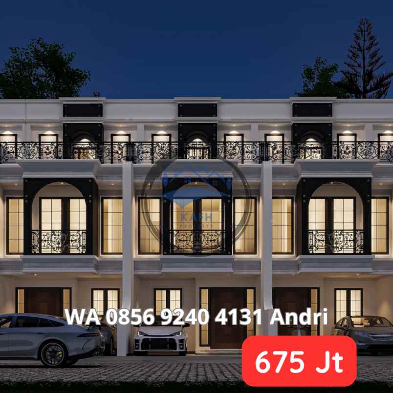 rumah baru siap bangun di kebagusan valley harga 1 man