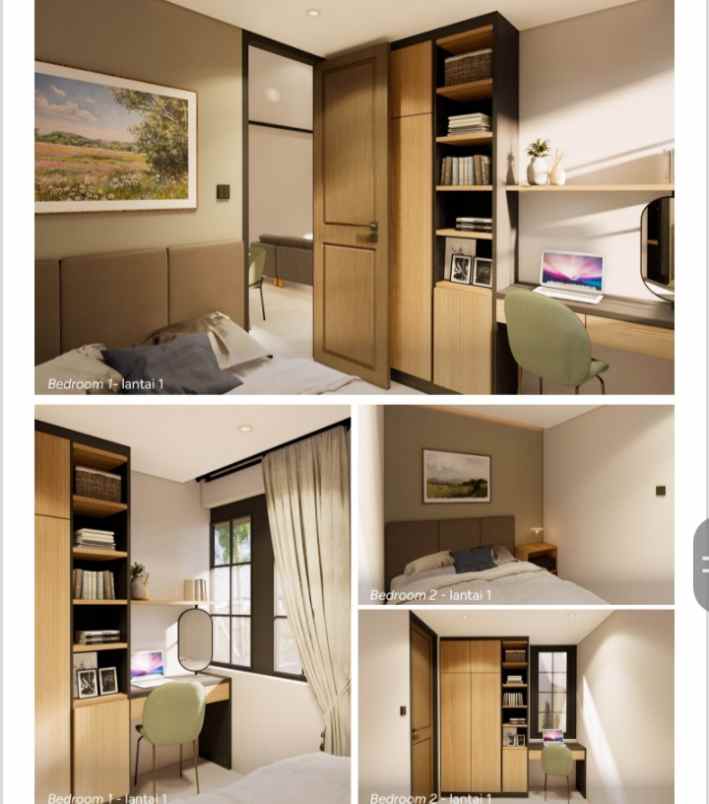 rumah cluster 2 lantai tanpa dp cuma 520 jutaan