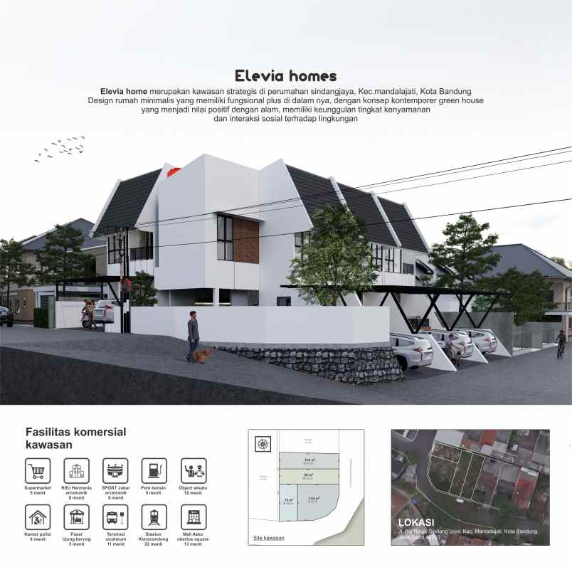 rumah elevia homes hunian modern nyaman strategis