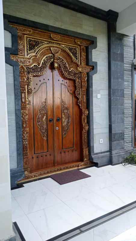 rumah furnished view sawah lukluk mengwi badung bali