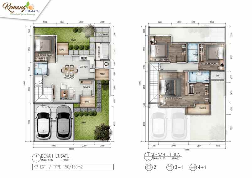 rumah jl danau bogor raya kemang