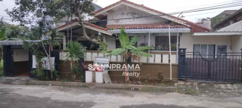 rumah luas shm dalam komplek mega cinere imelin