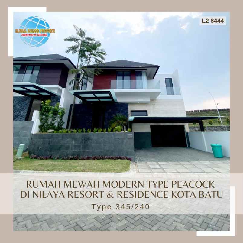 rumah mewah premium di nilaya residence kota batu