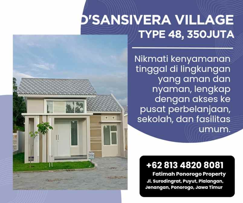 rumah minimalis syariah edisi menipis ponorogo