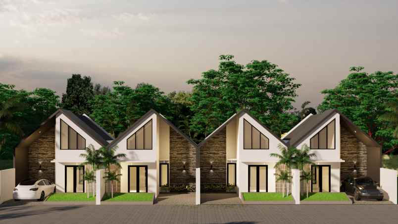 rumah modern minimalis model scandinavian