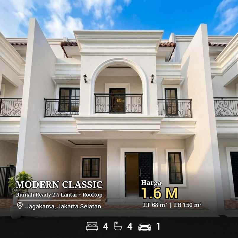 rumah modren minimalia jagakarsa