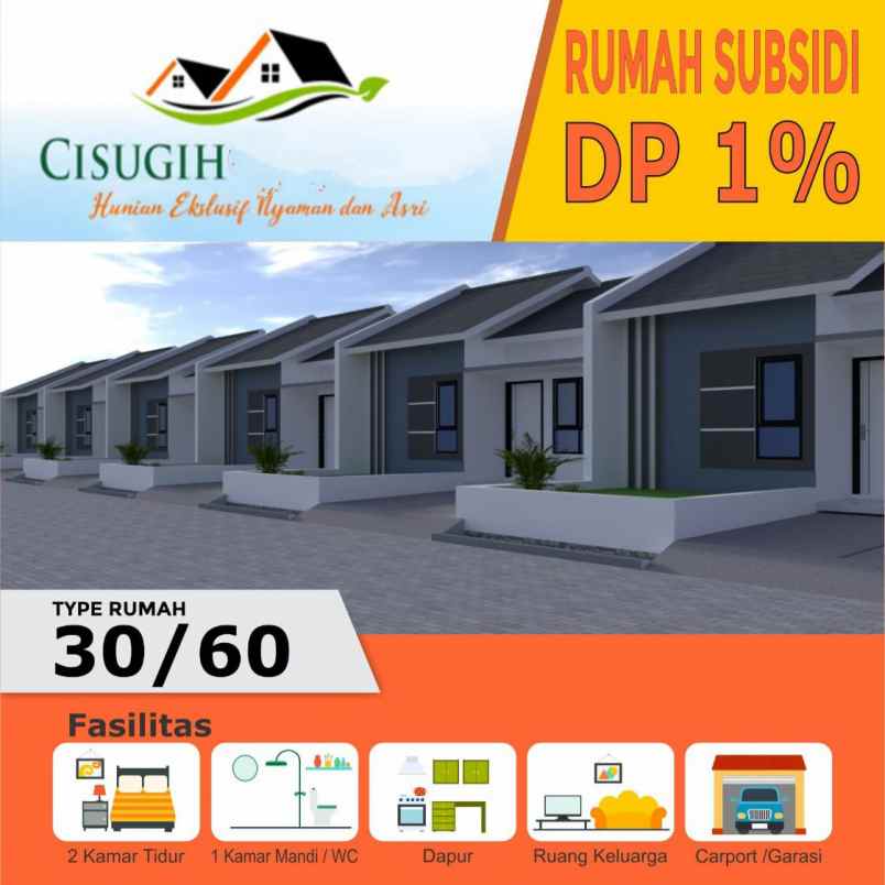 rumah murah dp 1 persen kota subang