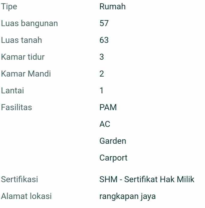 rumah rangkapan jaya