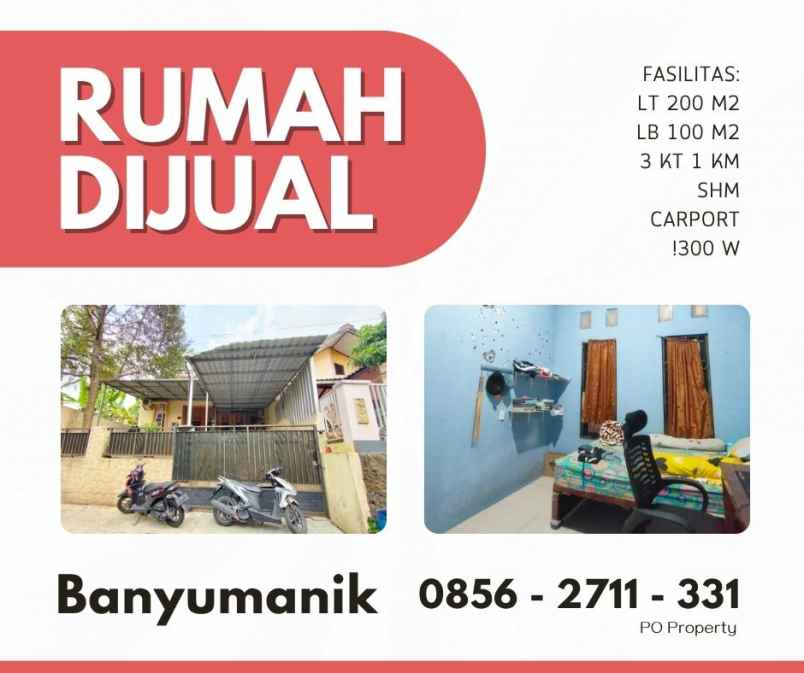 rumah strategis siaphuni banyumanik harga 900 jt an