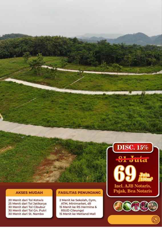 tanah kavling murah dekat jakarta