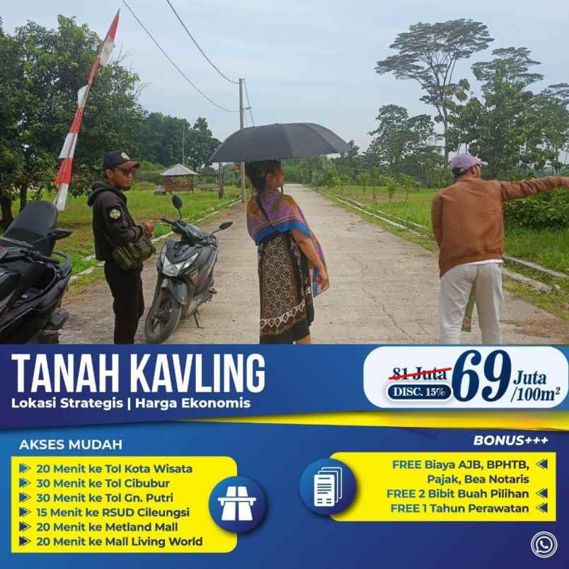 tanah kavling murah dekat jakarta