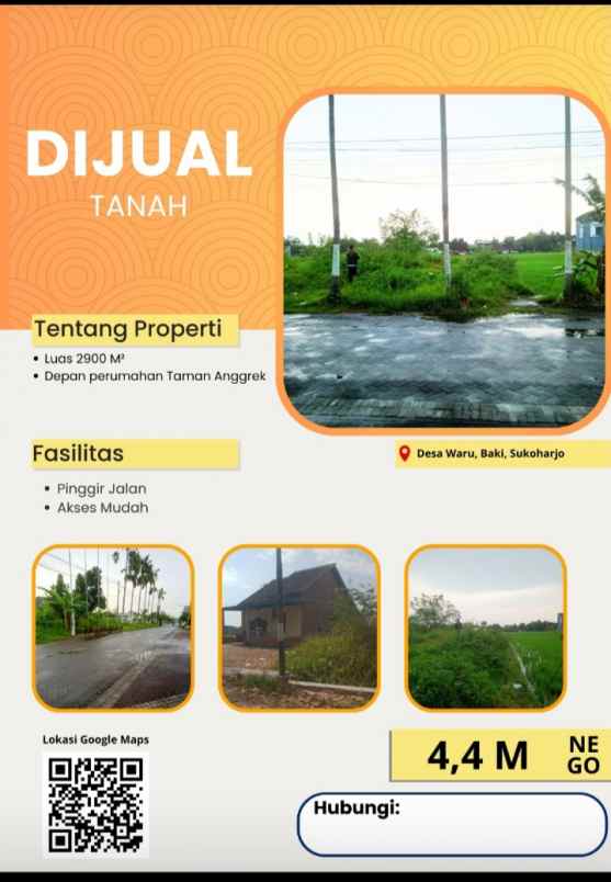 tanah murah beserta bangunan