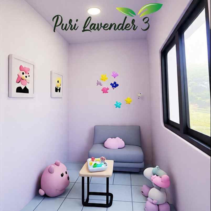tanpa dp cicilan flat puri lavender 3 bogor