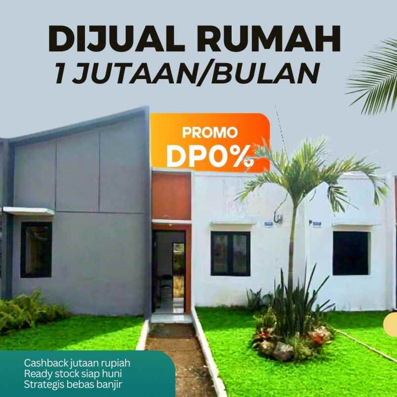 tanpa dp cicilan flat puri lavender 3 bogor