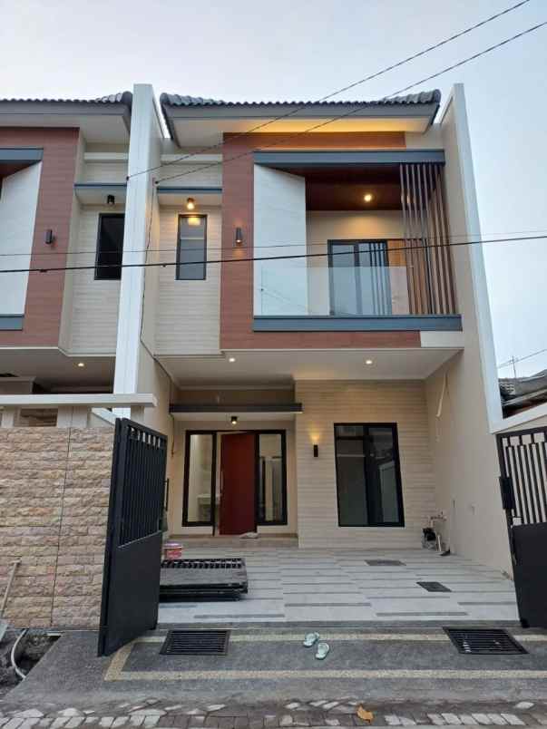 2unit rumah minimalis modern nirwana eksekutif