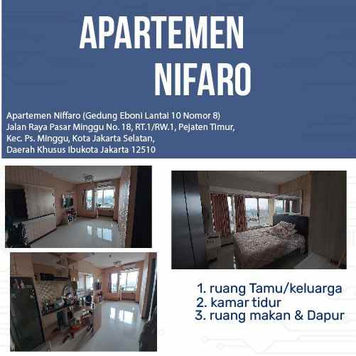 apartemen jl raya pasar minggu no 18