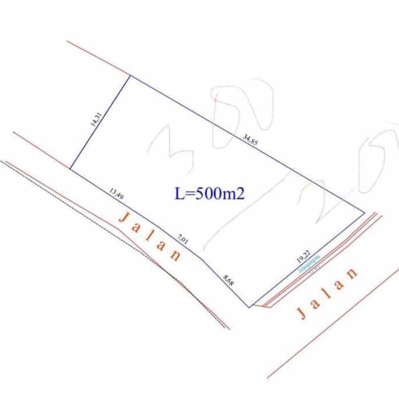 dijual 3 are jl kayu tulang selatan canggu kuta utara