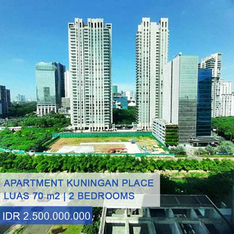 For Sale Apartemen Kuningan Place 2 Bedroom Full Furnished