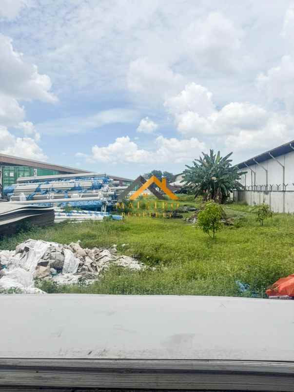 dijual gudang daerah mabar jalan kayu putih medan deli