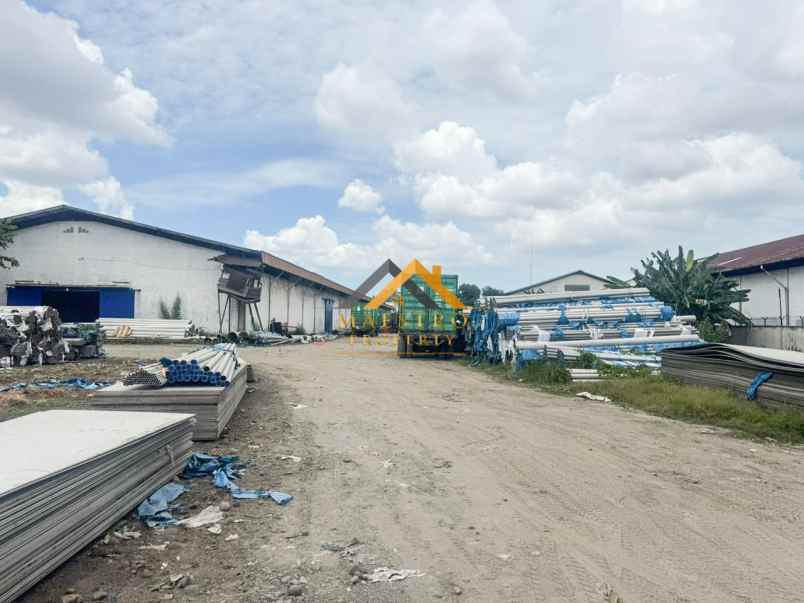 dijual gudang daerah mabar jalan kayu putih medan deli