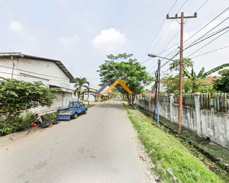 dijual gudang daerah mabar jalan kayu putih medan deli