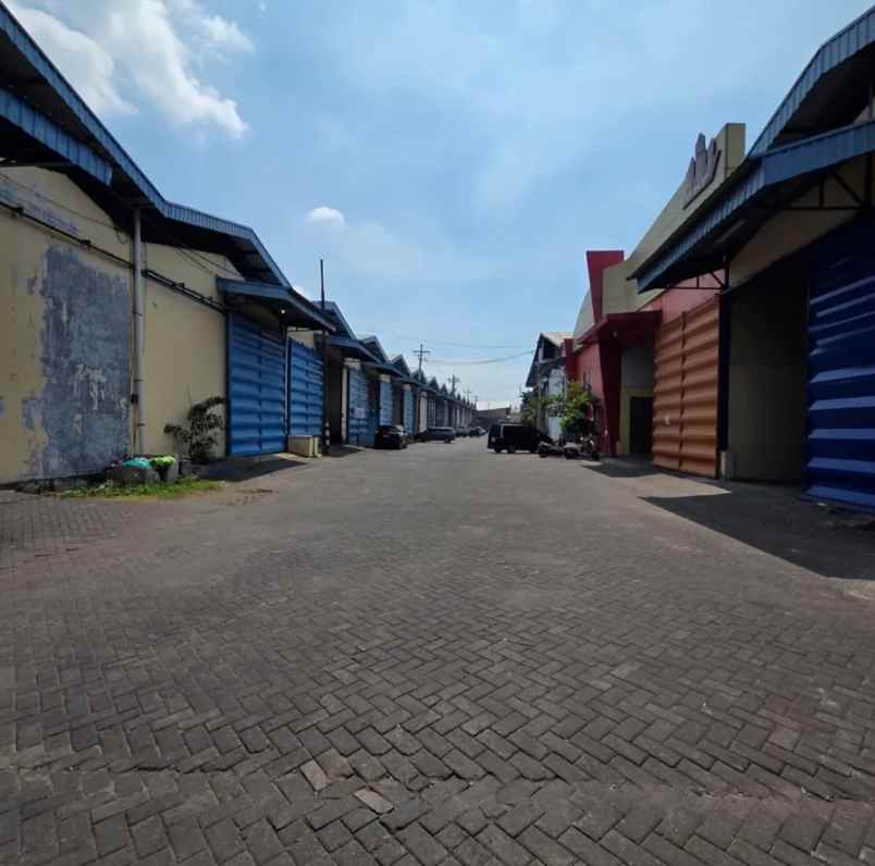 dijual gudang di margomulyo jaya