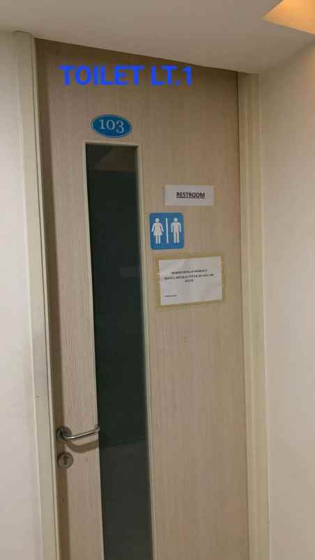 dijual klinik siap operasi di epiwalk 600m 2 lantai