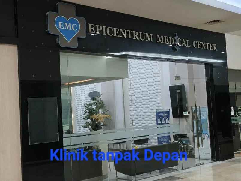 dijual klinik siap operasi di epiwalk 600m 2 lantai