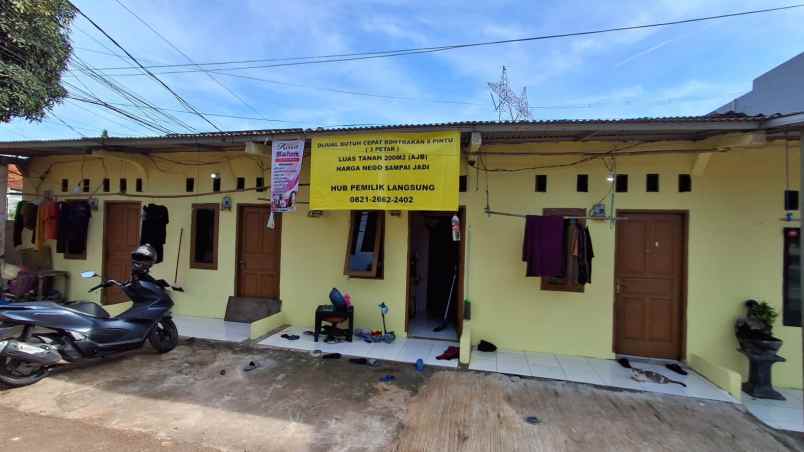 dijual kost kp setu rt 014 rw 04