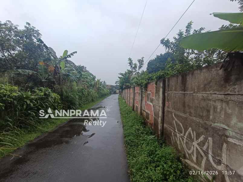 dijual lahan premium lokasi strategis di sawangan