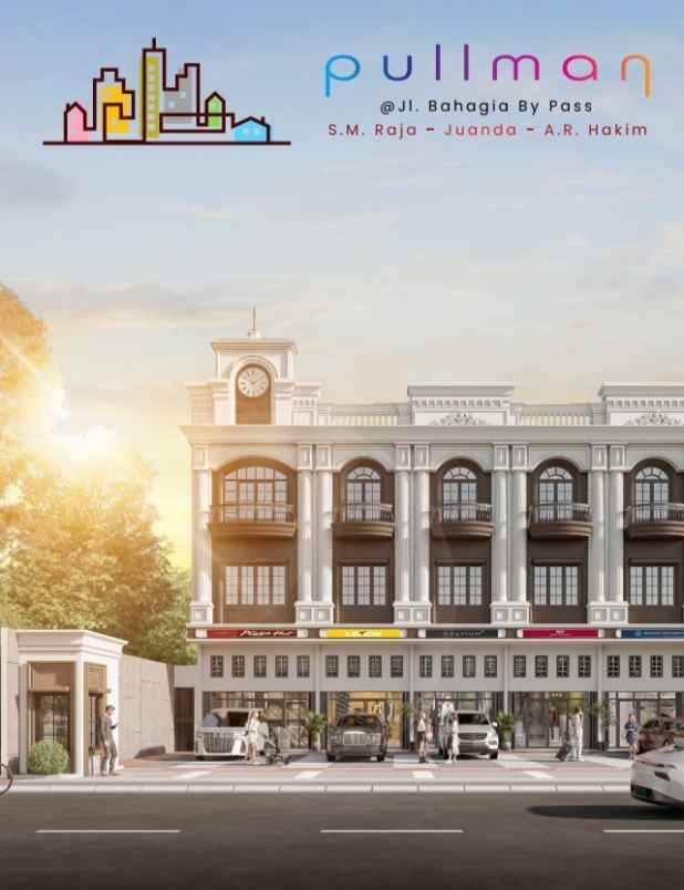 dijual ruko gudang kantor jalan bahagia by pass s m