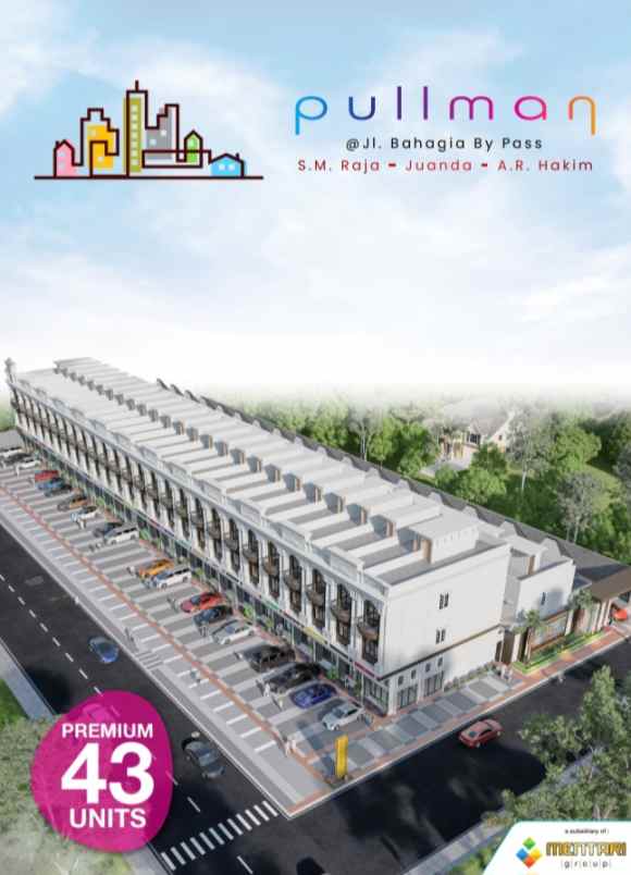 dijual ruko gudang kantor jalan bahagia by pass s m