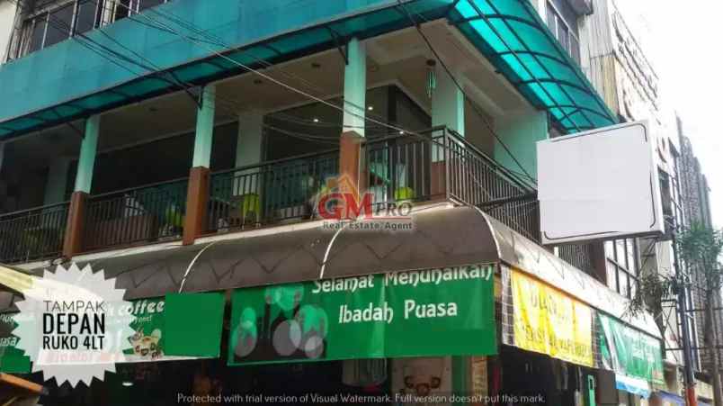 dijual ruko gudang kantor jend sudirman