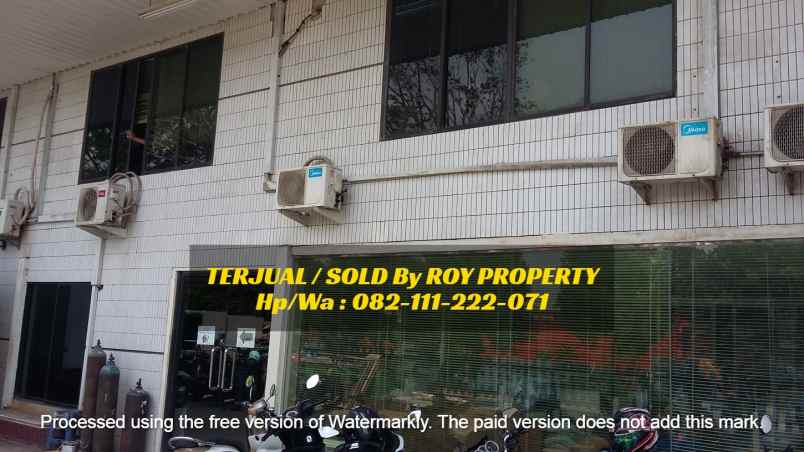 dijual ruko gudang kantor jl rawa bulak pulogadung