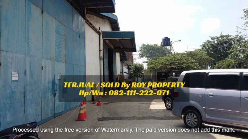 dijual ruko gudang kantor jl rawa bulak pulogadung