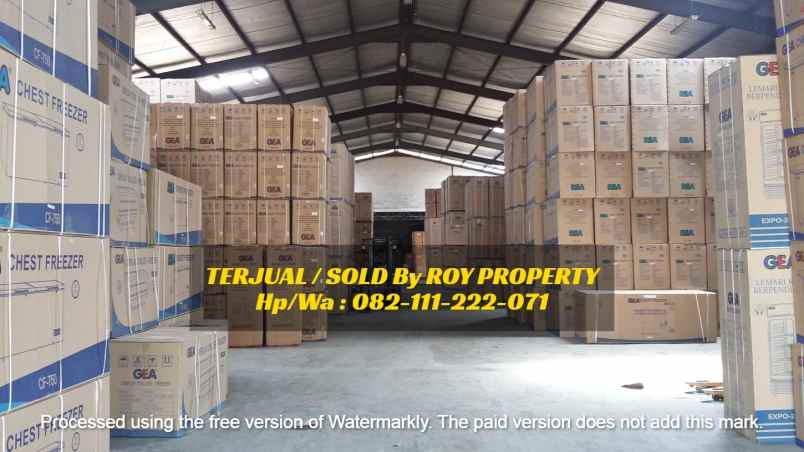 dijual ruko gudang kantor jl rawa bulak pulogadung