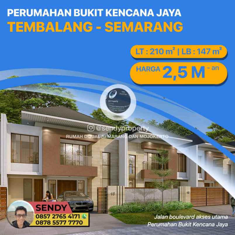 Dijual Rumah 2 Lantai Tembalang Semarang