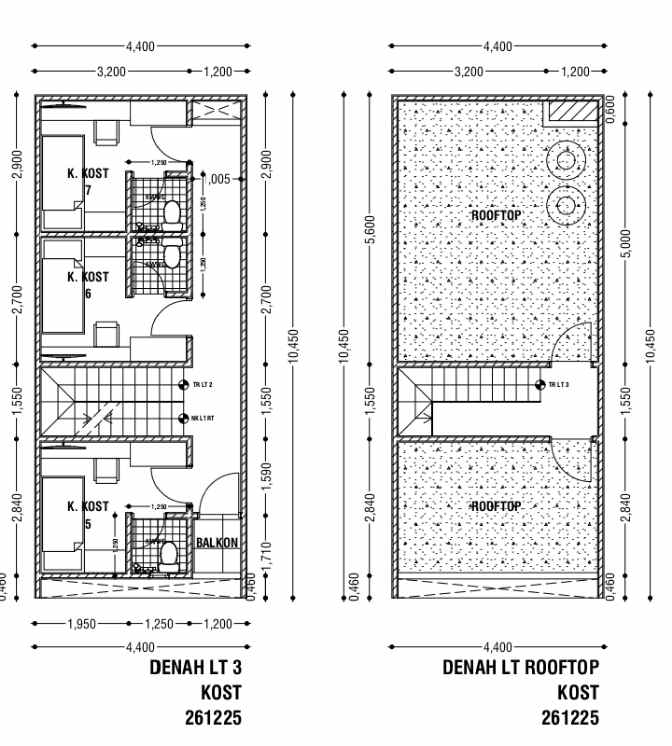 dijual rumah cempaka mas