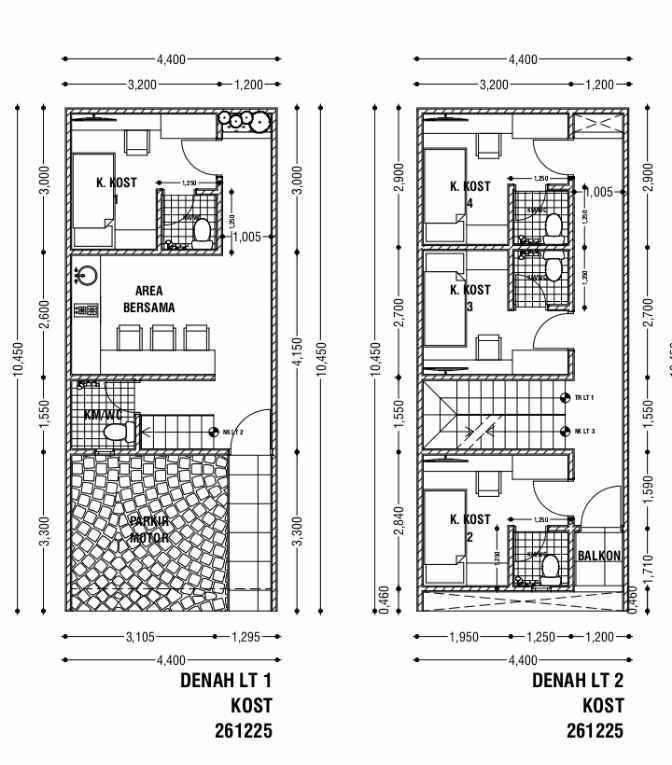 dijual rumah cempaka mas